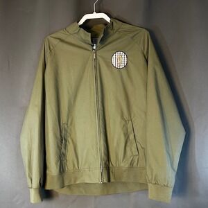 Charles River Apparel‎ Harrington Jacket Womens XXL Green Excellent Horse Patch